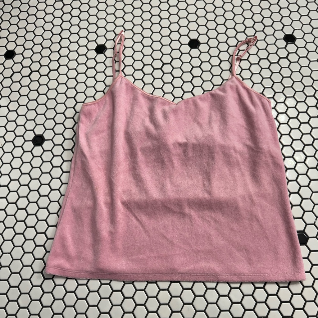 Lord & Taylor Vintage Terry Cloth Tank With Bra Size Xl